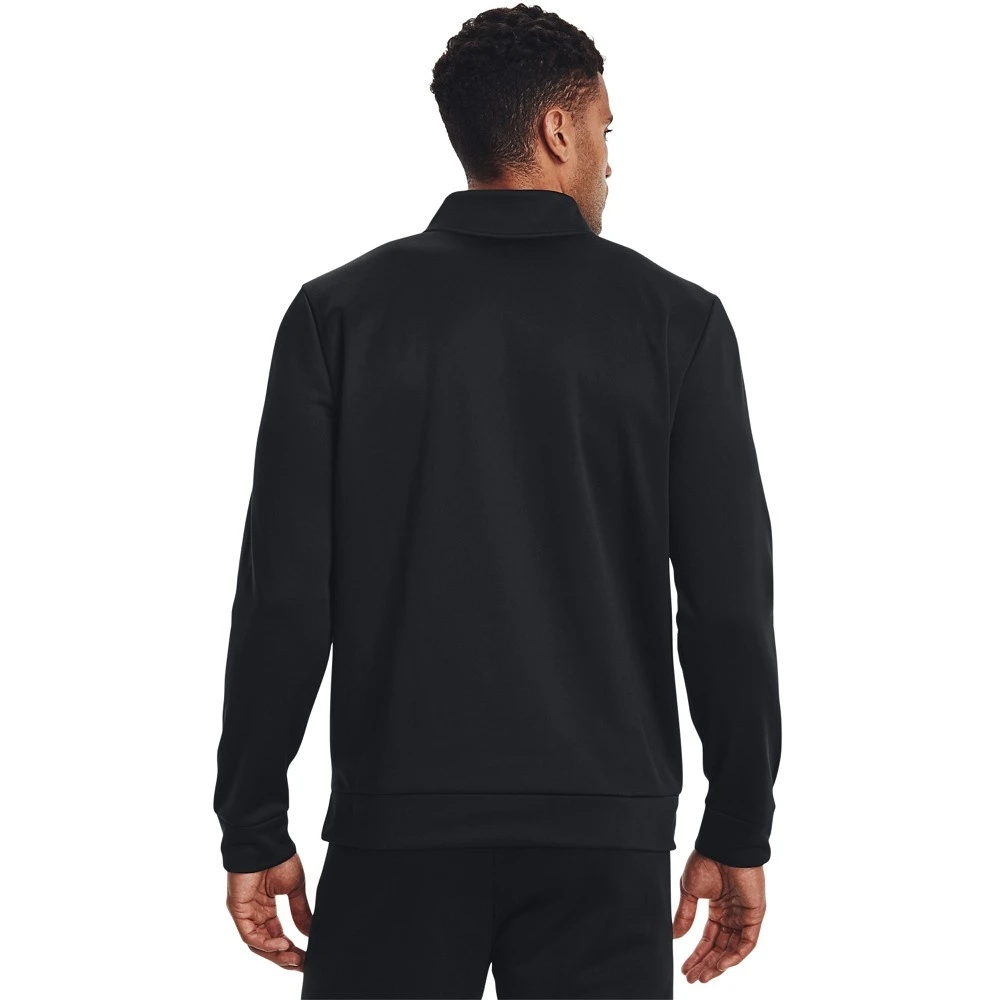 Under Armour UA Armour Fleece 1/4 Zip - Black / / Black 2 Under Armour UA Armour Fleece 1/4 Zip - Black / / Black - Afbeelding 2