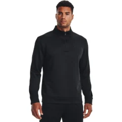 Under Armour UA Armour Fleece 1/4 Zip - Black / / Black