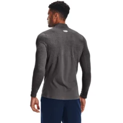 Under Armour UA CG Armour Fitted Mock-Charcoal Light Heather / / Zwart 6 Under Armour UA CG Armour Fitted Mock-Charcoal Light Heather / / Zwart -Under Armour || POIVRE BLANC || Poederbaas under armour ua cg armour fitted mock charcoal lig 2