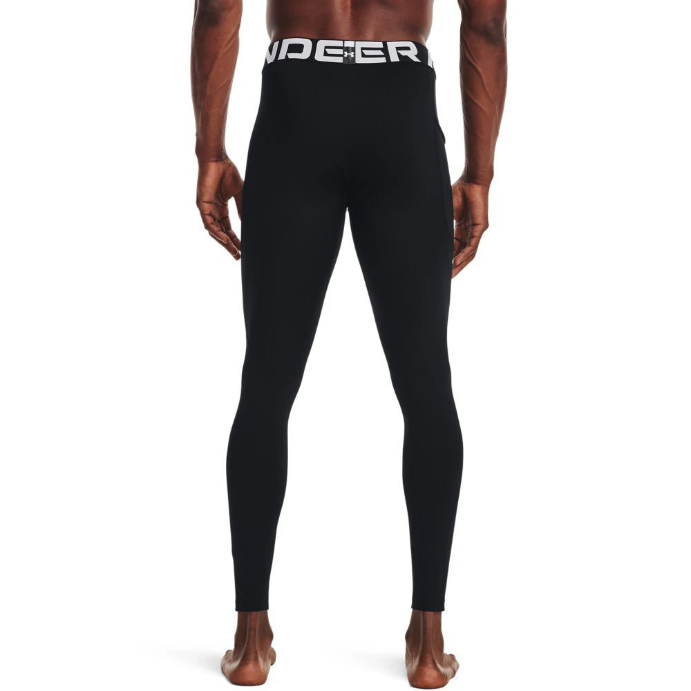 Under Armour UA CG Armour Leggings-Black / / White 2 Under Armour UA CG Armour Leggings-Black / / White - Afbeelding 2