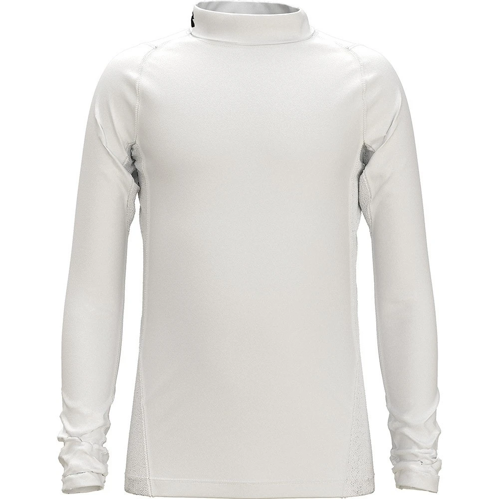 Under Armour UA COLD GEAR ARMOUR MOCK - WHITE/BLACK 1 Under Armour UA COLD GEAR ARMOUR MOCK - WHITE/BLACK