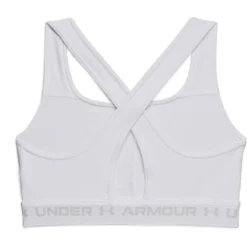Under Armour UA Crossback Mid Bra-Wit/Halo Grijs 7 Under Armour UA Crossback Mid Bra-Wit/Halo Grijs -Under Armour || POIVRE BLANC || Poederbaas under armour ua crossback mid bra wit halo grijs 3