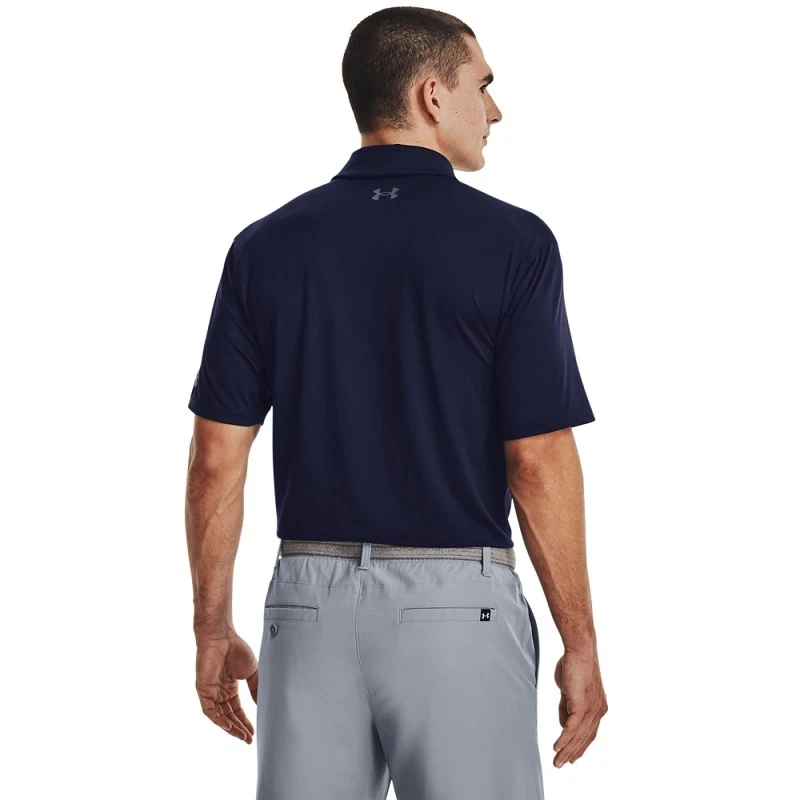 Under Armour UA CRSTBL T2G Polo-Midnight Navy / / Pitch Gray 2 Under Armour UA CRSTBL T2G Polo-Midnight Navy / / Pitch Gray - Afbeelding 2