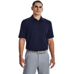 Under Armour UA CRSTBL T2G Polo-Midnight Navy / / Pitch Gray