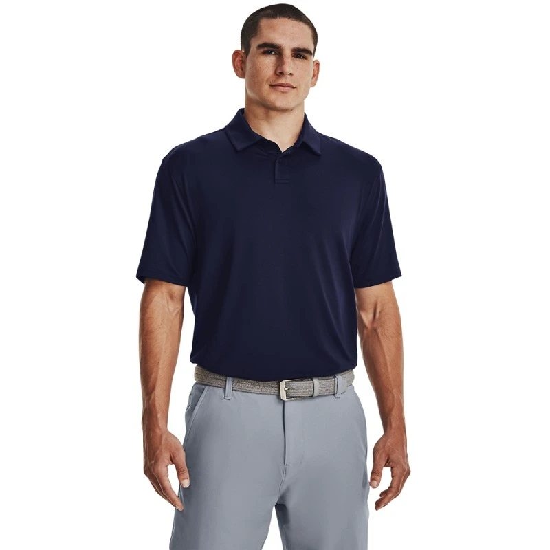 Under Armour UA CRSTBL T2G Polo-Midnight Navy / / Pitch Gray 1 Under Armour UA CRSTBL T2G Polo-Midnight Navy / / Pitch Gray
