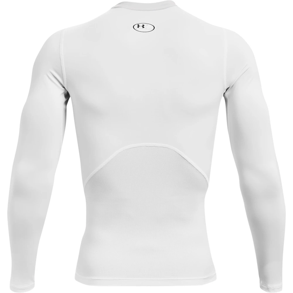 Under Armour UA HG Armor Comp LS- Wit - Sportshirt Lange Mouwen - Heren 4 Under Armour UA HG Armor Comp LS- Wit - Sportshirt Lange Mouwen - Heren - Afbeelding 4