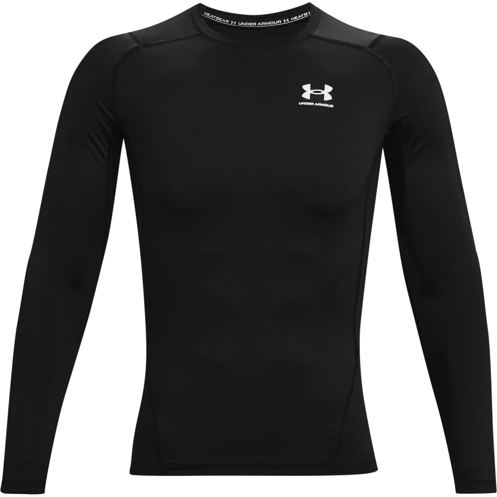 Under Armour HG Armor Comp LS-Zwart - Sportshirt Lange Mouwen - Heren 1 Under Armour HG Armor Comp LS-Zwart - Sportshirt Lange Mouwen - Heren