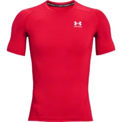 Under Armour HG Armor Comp SS- Rood - Heren -Under Armour || POIVRE BLANC || Poederbaas under armour ua hg armor comp ss rood heren 2