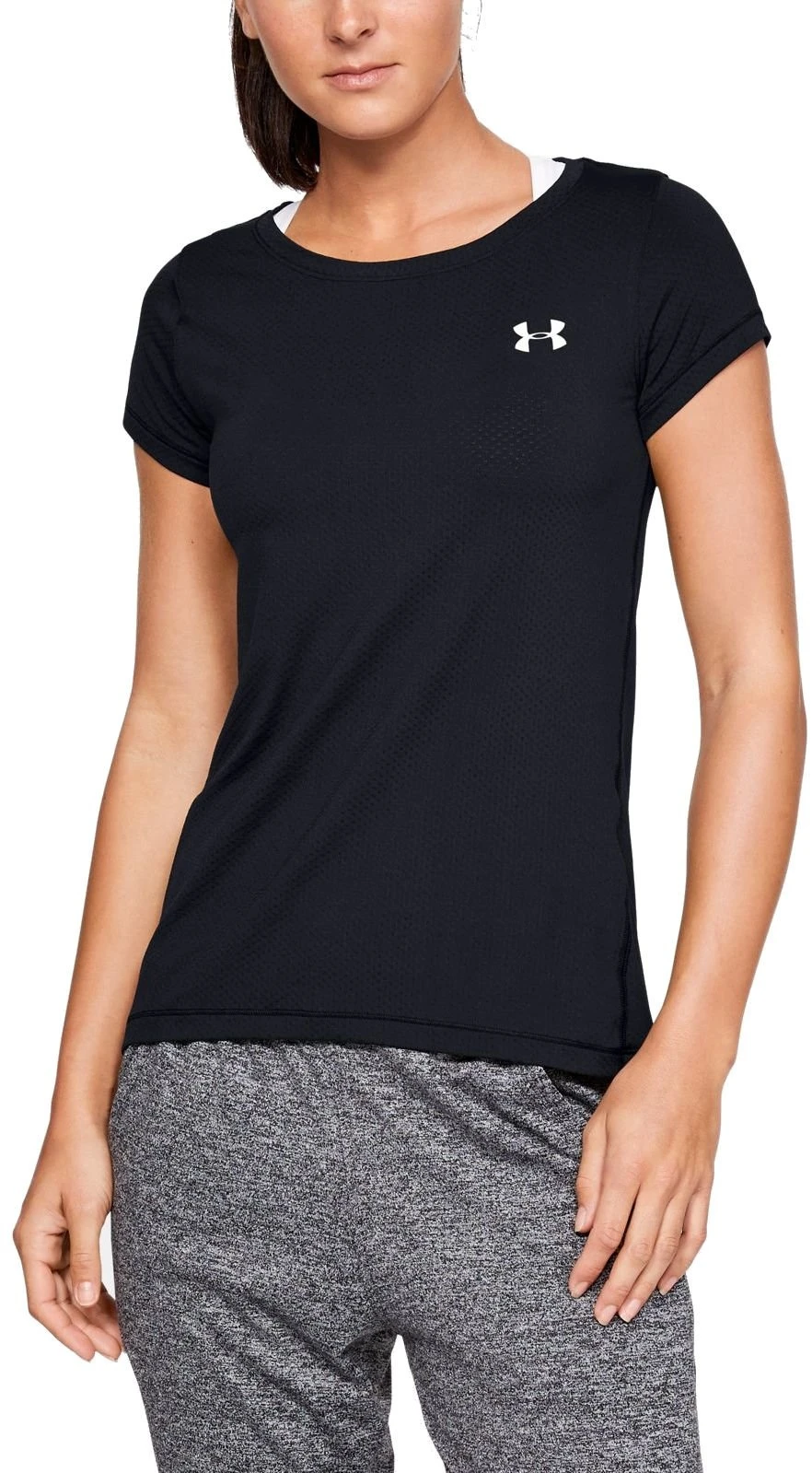 Under Armour UA HG Armour SS - Black 1 Under Armour UA HG Armour SS - Black
