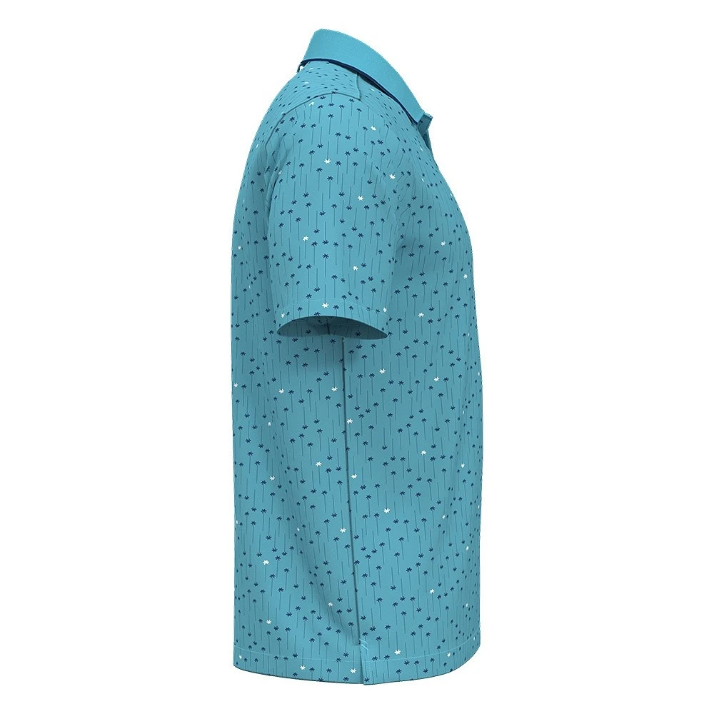 Under Armour UA Iso-Chill Palm Dash Polo-Glacier Blue / Blue Mirage / Blue Mirage 4 Under Armour UA Iso-Chill Palm Dash Polo-Glacier Blue / Blue Mirage / Blue Mirage - Afbeelding 4