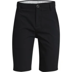 Under Armour UA Jongens Golf Short-Zwart / / Halo Grijs