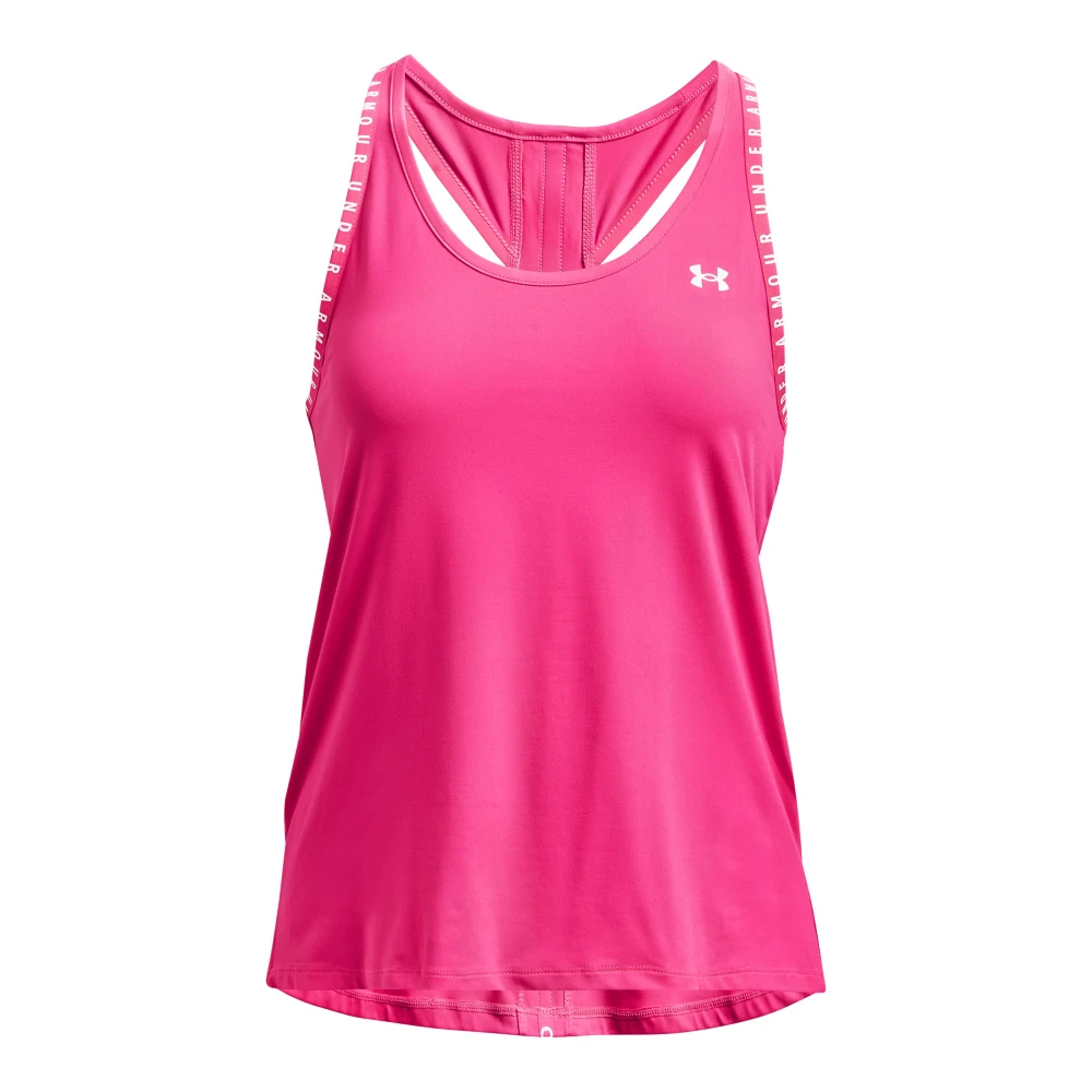 Under Armour UA Knockout Tank-Electro Roze / Electro Roze / Wit 2 Under Armour UA Knockout Tank-Electro Roze / Electro Roze / Wit - Afbeelding 2