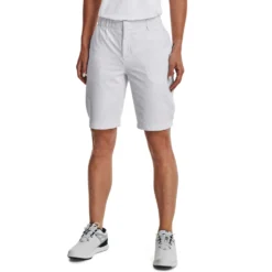 Under Armour UA Links Printed Short-White / Halo Gray / Metallic Silver