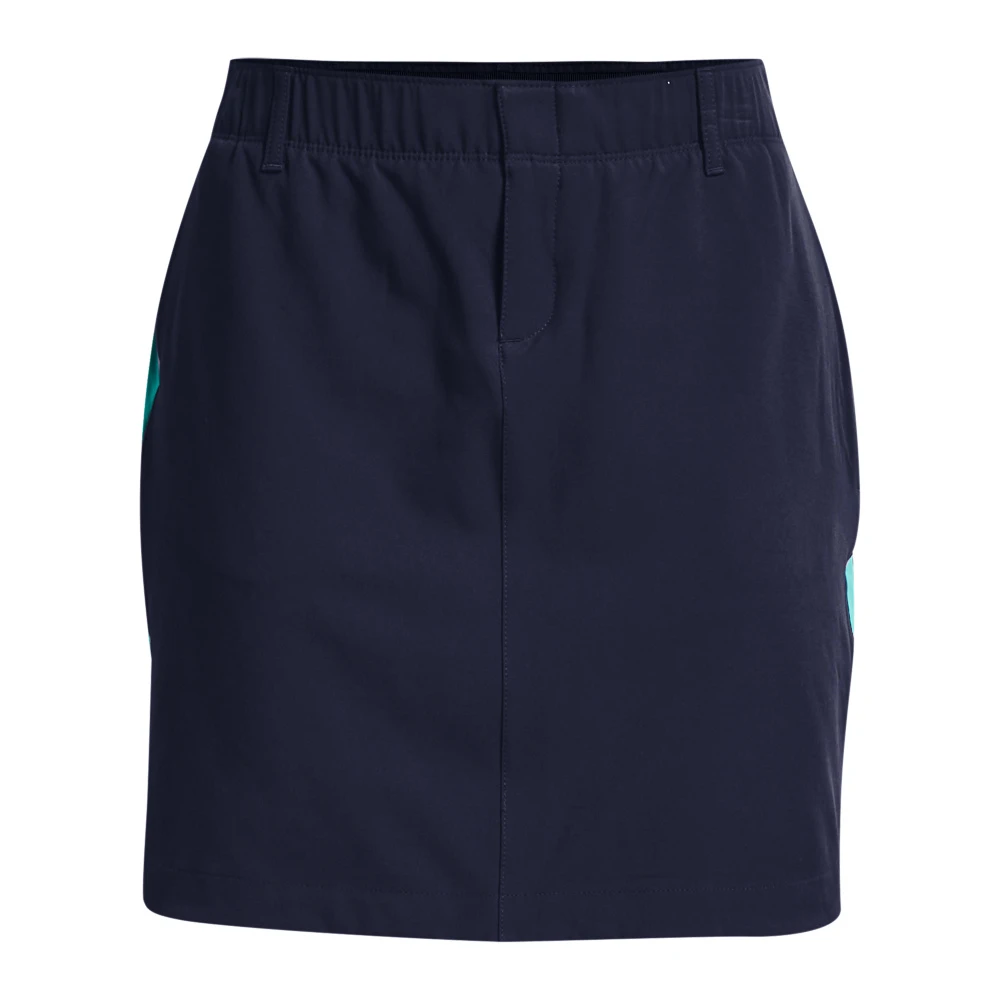 Under Armour UA Links Woven Skort-Midnight Navy / Neptune / Metallic Silver 2 Under Armour UA Links Woven Skort-Midnight Navy / Neptune / Metallic Silver - Afbeelding 2
