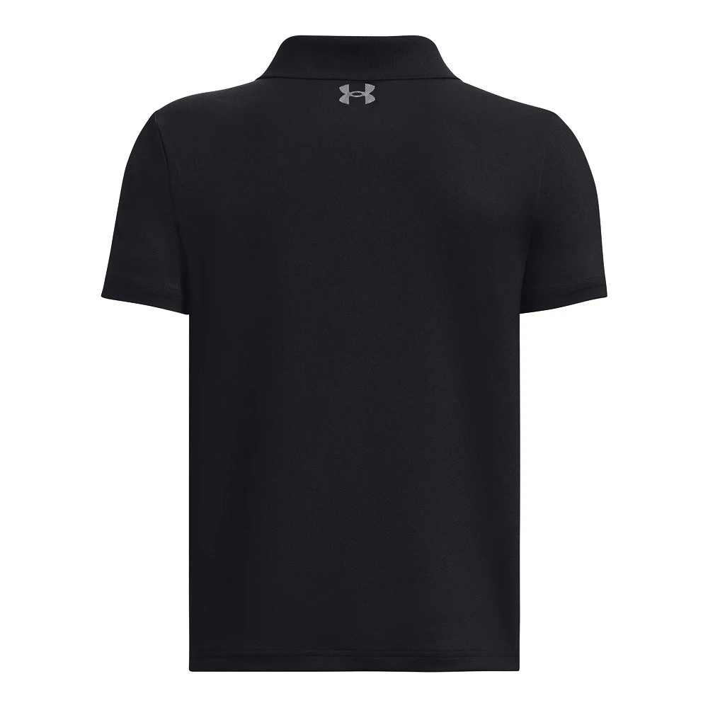 Under Armour UA Performance Polo-Black / / Pitch Gray 2 Under Armour UA Performance Polo-Black / / Pitch Gray - Afbeelding 2