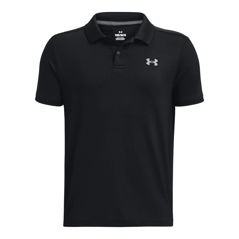 Under Armour UA Performance Polo-Black / / Pitch Gray 1 Under Armour UA Performance Polo-Black / / Pitch Gray