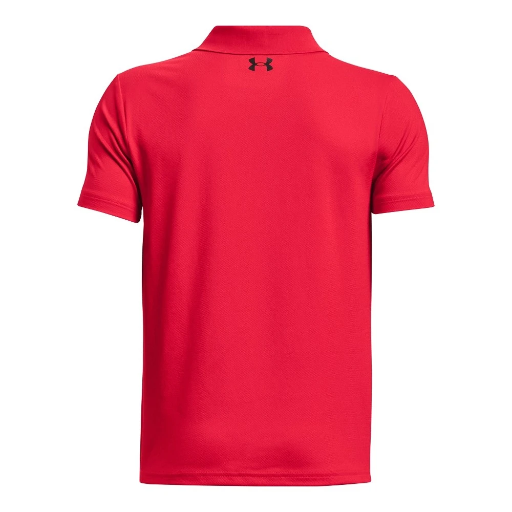 Under Armour UA Performance Polo-Red/black 2 Under Armour UA Performance Polo-Red/black - Afbeelding 2