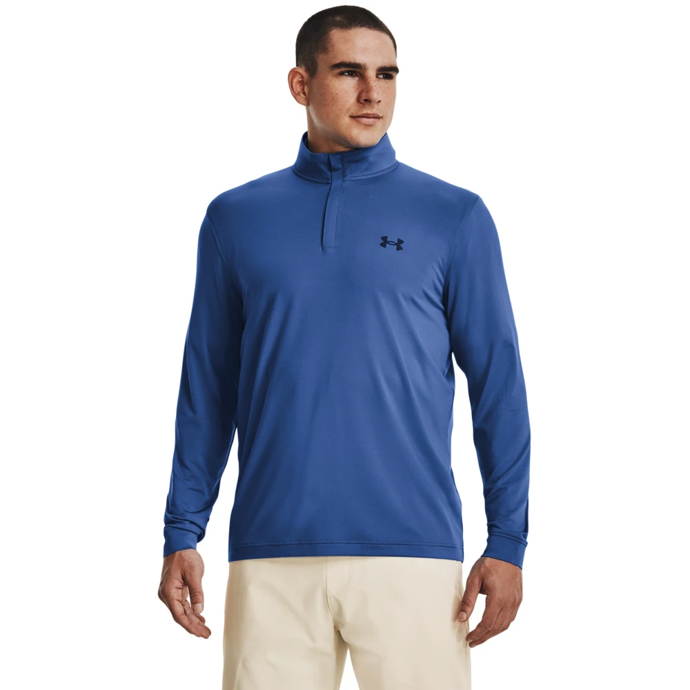 Under Armour UA Playoff 1/4 Zip-Victory Blauw / / Academy 1 Under Armour UA Playoff 1/4 Zip-Victory Blauw / / Academy