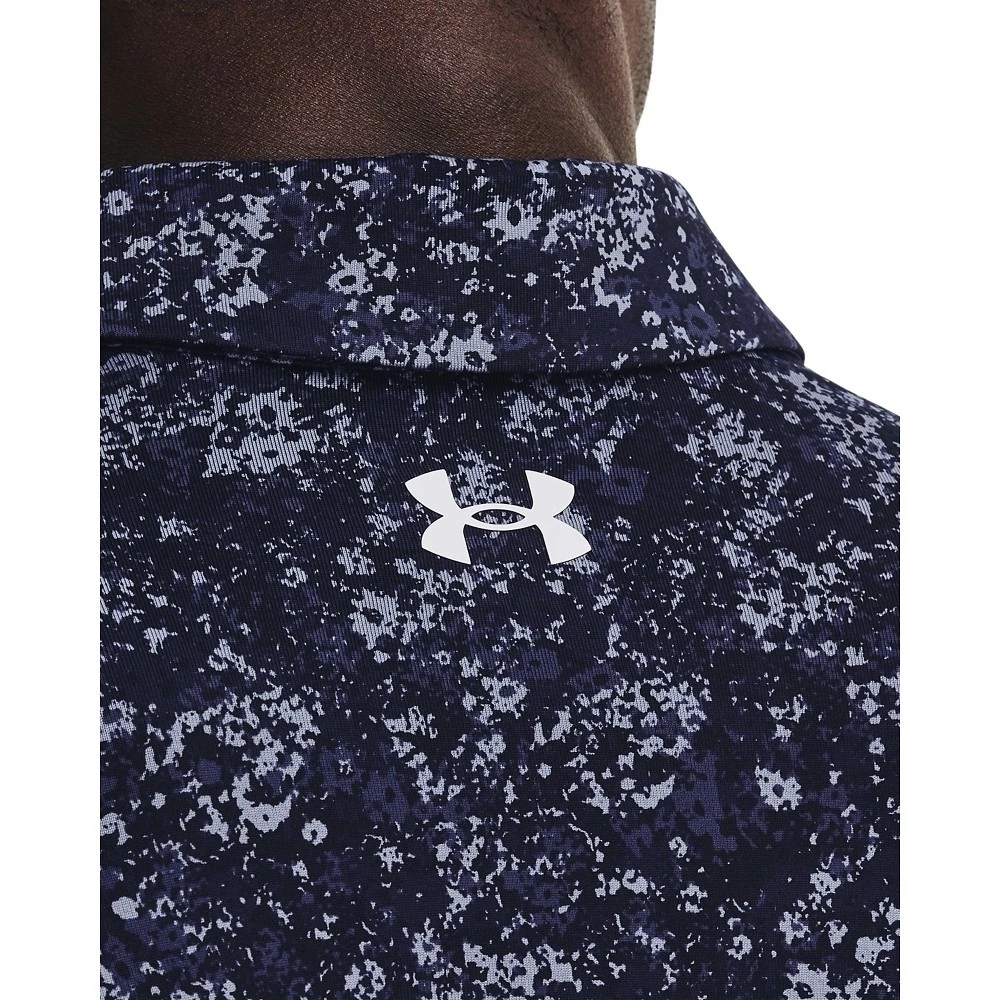 Under Armour UA Playoff 3.0 Printed Polo-Midnight Navy / Midnight Navy / Halo Gray 3 Under Armour UA Playoff 3.0 Printed Polo-Midnight Navy / Midnight Navy / Halo Gray - Afbeelding 3