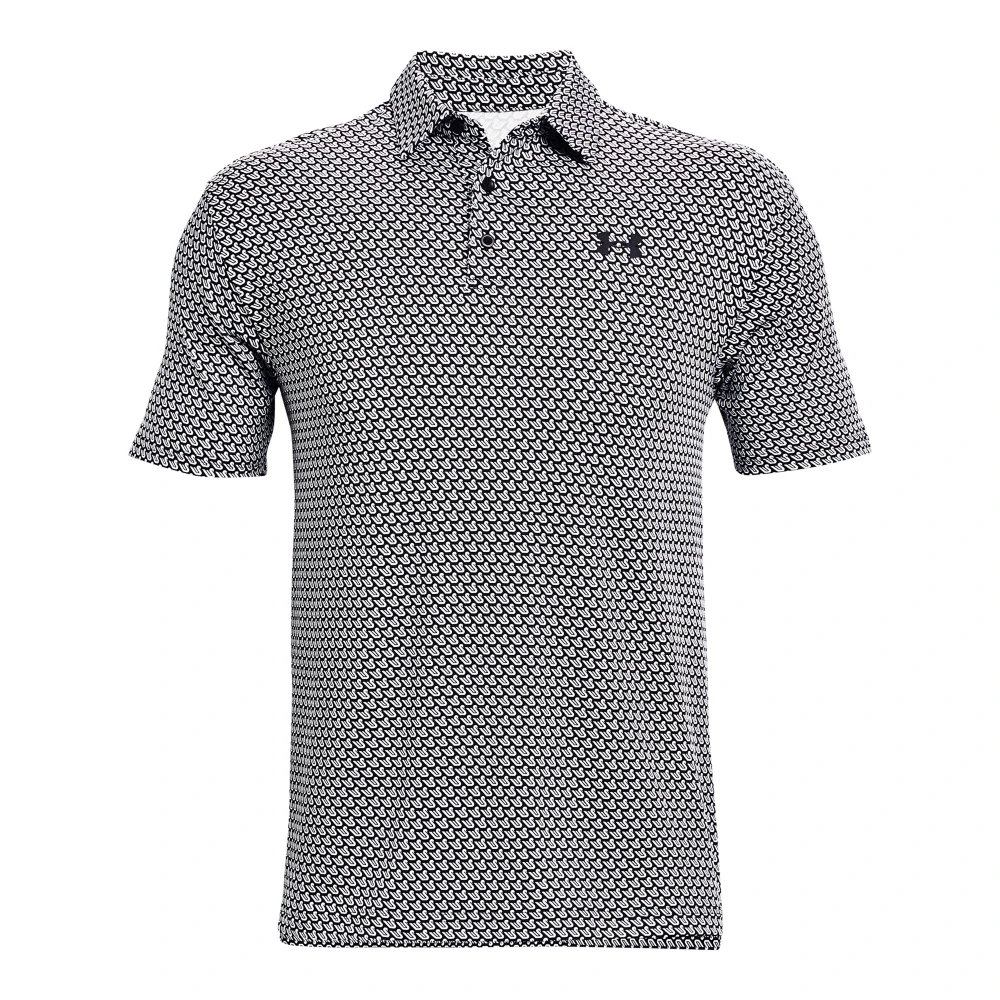 Under Armour UA Playoff Polo 2.0-Zwart / Wit / Zwart 3 Under Armour UA Playoff Polo 2.0-Zwart / Wit / Zwart - Afbeelding 3