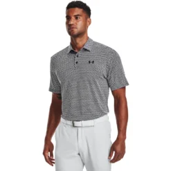 Under Armour UA Playoff Polo 2.0-Zwart / Wit / Zwart