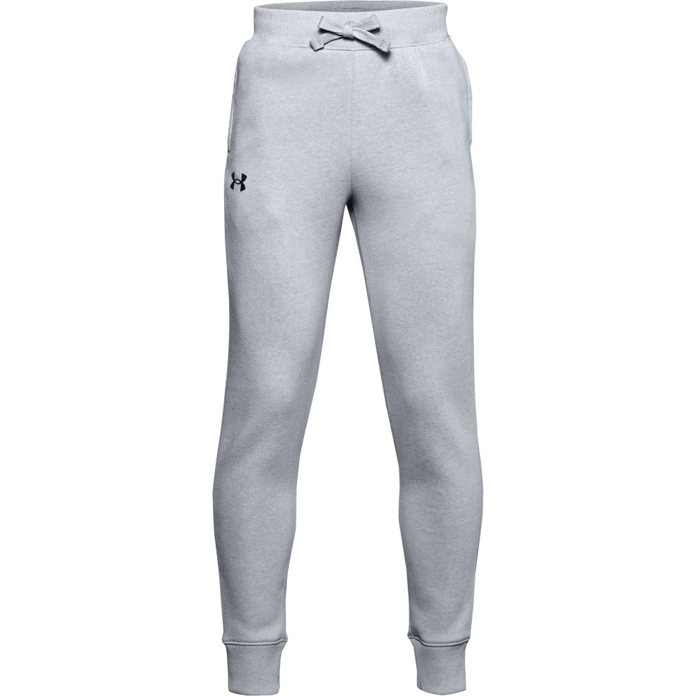 Under Armour UA RIVAL COTTON PANTS-Mod Gray Light Heather / / Black 1 Under Armour UA RIVAL COTTON PANTS-Mod Gray Light Heather / / Black