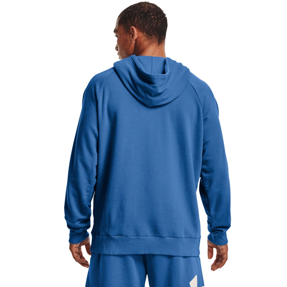 Under Armour UA Rival Fleece Big Logo HD-Victory Blue / / Onyx White 2 Under Armour UA Rival Fleece Big Logo HD-Victory Blue / / Onyx White - Afbeelding 2