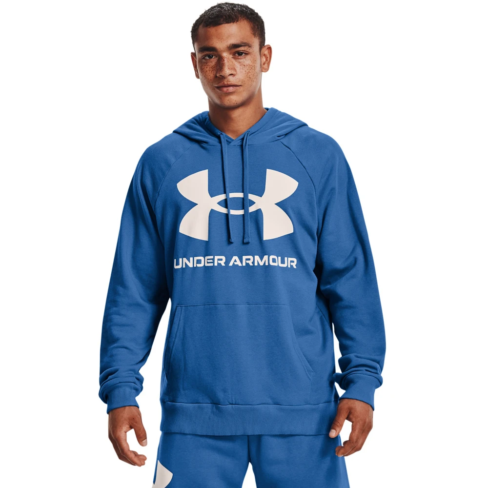 Under Armour UA Rival Fleece Big Logo HD-Victory Blue / / Onyx White 1 Under Armour UA Rival Fleece Big Logo HD-Victory Blue / / Onyx White