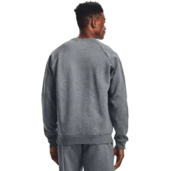 Under Armour UA Rival Fleece Crew-Pitch Gray Light Heather / / Onyx White 7 Under Armour UA Rival Fleece Crew-Pitch Gray Light Heather / / Onyx White -Under Armour || POIVRE BLANC || Poederbaas under armour ua rival fleece crew pitch gray light 3