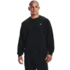 Under Armour UA Rival Fleece Crew-Zwart / / Onyx Wit