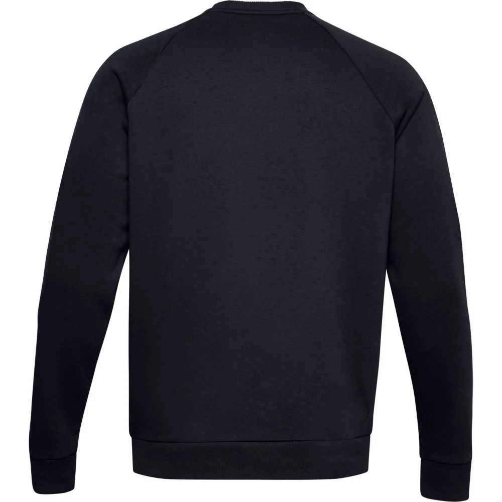 Under Armour UA Rival Fleece Crew-Zwart / / Onyx Wit 4 Under Armour UA Rival Fleece Crew-Zwart / / Onyx Wit - Afbeelding 4