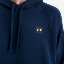 Under Armour UA Rival Fleece Hoodie-Academy / / Onyx Wit -Under Armour || POIVRE BLANC || Poederbaas under armour ua rival fleece hoodie academy onyx w 2