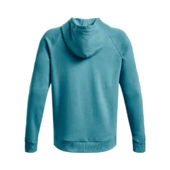 Under Armour UA Rival Fleece Hoodie-Glacier Blue / Onyx White -Under Armour || POIVRE BLANC || Poederbaas under armour ua rival fleece hoodie glacier blue o 3