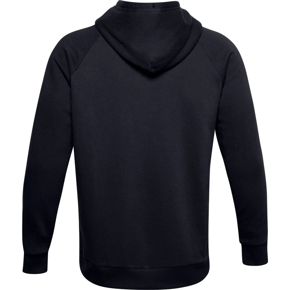 Under Armour UA Rival Fleece Hoodie-Zwart / Onyx Wit 4 Under Armour UA Rival Fleece Hoodie-Zwart / Onyx Wit - Afbeelding 4