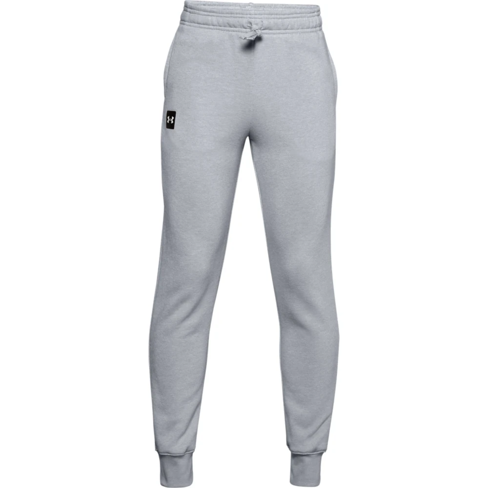 Under Armour UA RIVAL FLEECE JOGGERS-Mod Grey Light Heather 1 Under Armour UA RIVAL FLEECE JOGGERS-Mod Grey Light Heather