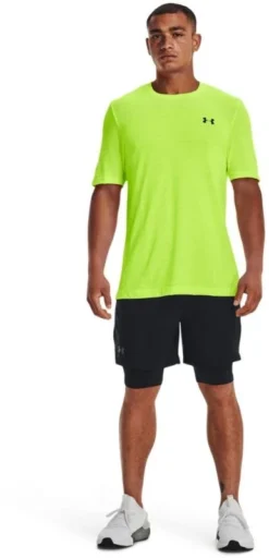 Under Armour UA Seamless SS-Lime Surge / Black 6 Under Armour UA Seamless SS-Lime Surge / Black -Under Armour || POIVRE BLANC || Poederbaas under armour ua seamless ss lime surge black 2