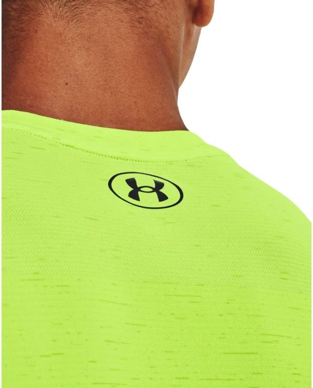 Under Armour UA Seamless SS-Lime Surge / Black 4 Under Armour UA Seamless SS-Lime Surge / Black - Afbeelding 4
