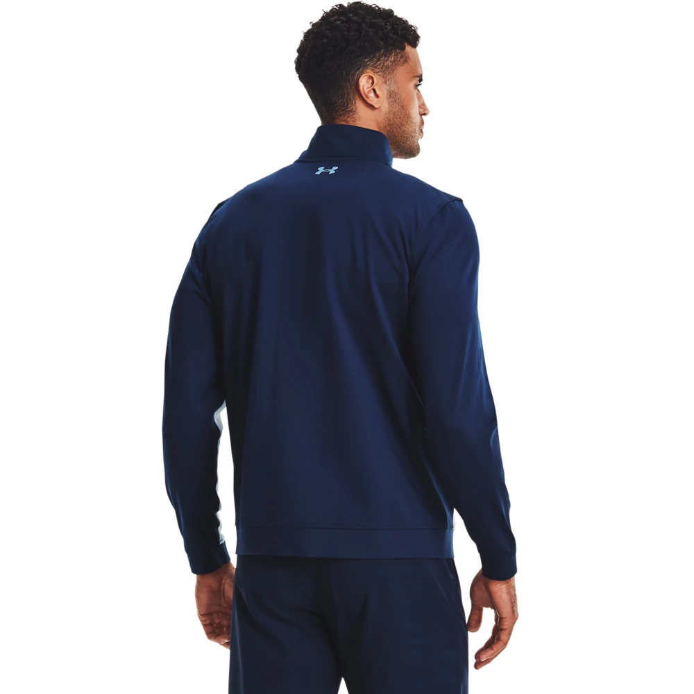 Under Armour UA Storm Midlayer Full Zip-Academy / White / Peninsula Blue 3 Under Armour UA Storm Midlayer Full Zip-Academy / White / Peninsula Blue - Afbeelding 3