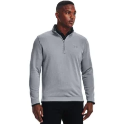 Under Armour UA Storm SweaterFleece HZ - Staal / Wit / Staal