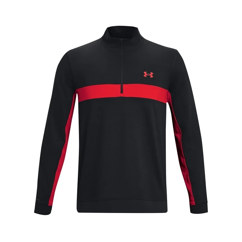 Under Armour UA Storm Tussenlaag 1/2 Zip - Zwart / Radio Rood / Radio Rood 3 Under Armour UA Storm Tussenlaag 1/2 Zip - Zwart / Radio Rood / Radio Rood - Afbeelding 3