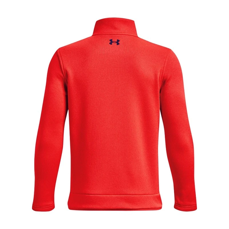 Under Armour UA Sweaterfleece 1/2 Zip - Radio Rood / Radio Rood / Bauhaus Blauw 2 Under Armour UA Sweaterfleece 1/2 Zip - Radio Rood / Radio Rood / Bauhaus Blauw - Afbeelding 2