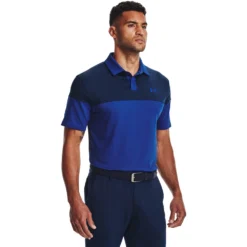 Under Armour UA T2G Blocked Polo-Royal / Academy / Royal