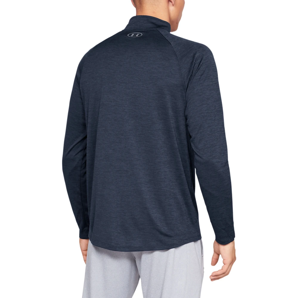 Under Armour UA Tech 2.0 1/2 Zip - Navy Blauw - Heren 2 Under Armour UA Tech 2.0 1/2 Zip - Navy Blauw - Heren - Afbeelding 2