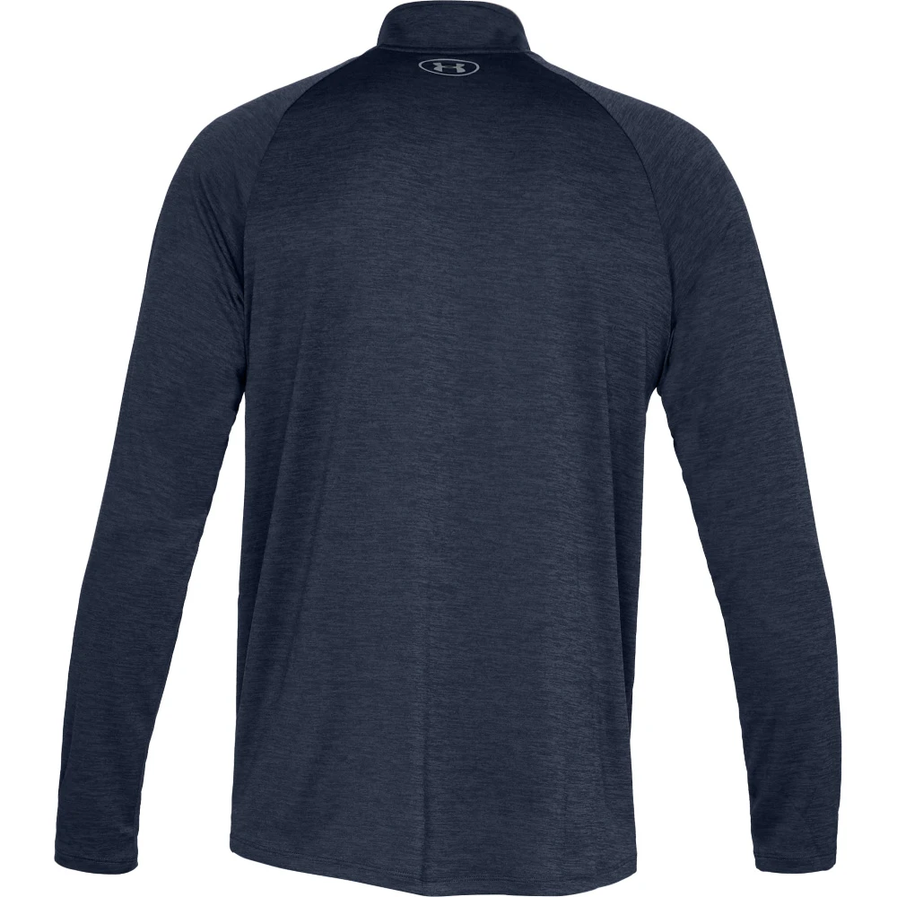Under Armour UA Tech 2.0 1/2 Zip - Navy Blauw - Heren 4 Under Armour UA Tech 2.0 1/2 Zip - Navy Blauw - Heren - Afbeelding 4