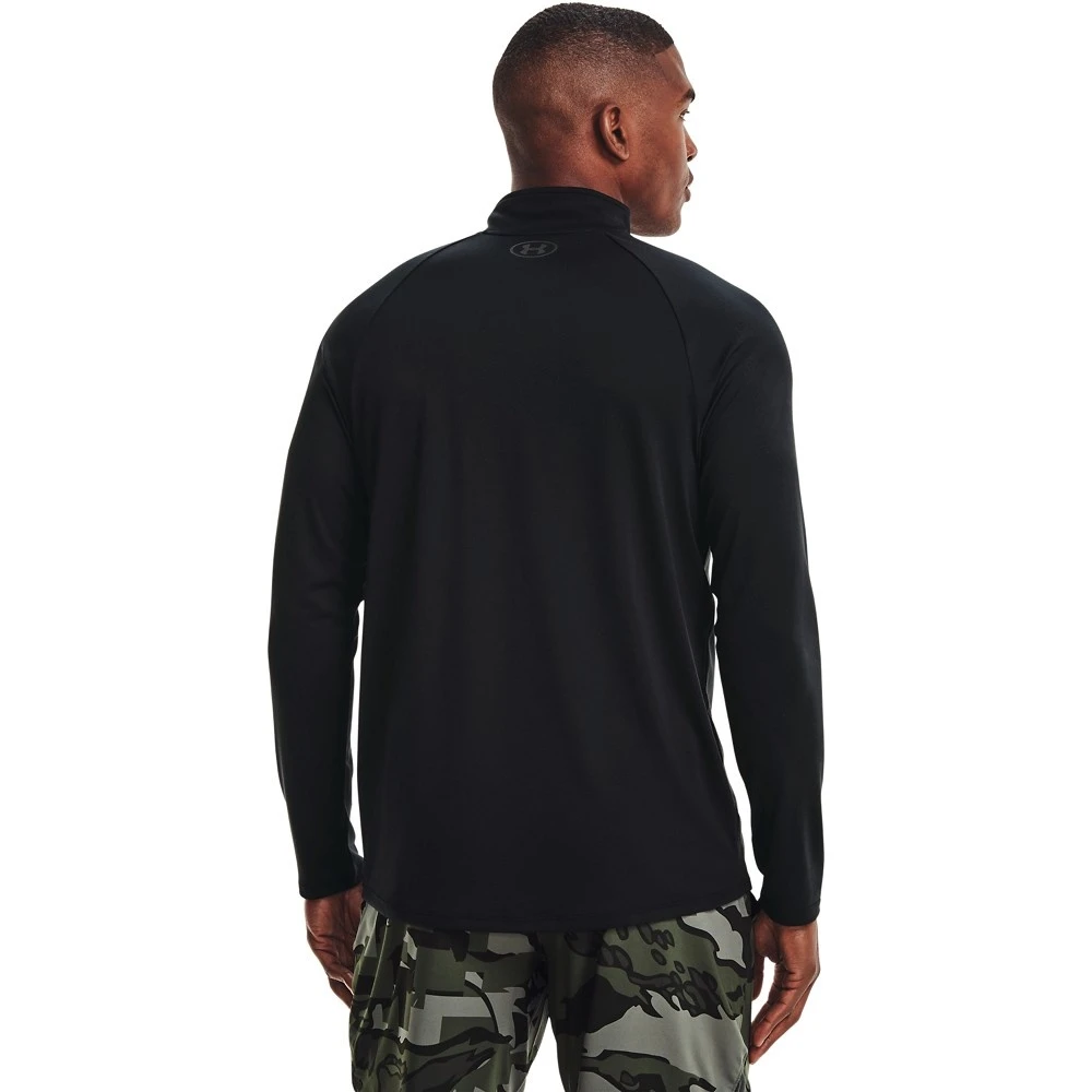 Under Armour UA Tech 2.0 1/2 Zip - Zwart - Heren 2 Under Armour UA Tech 2.0 1/2 Zip - Zwart - Heren - Afbeelding 2