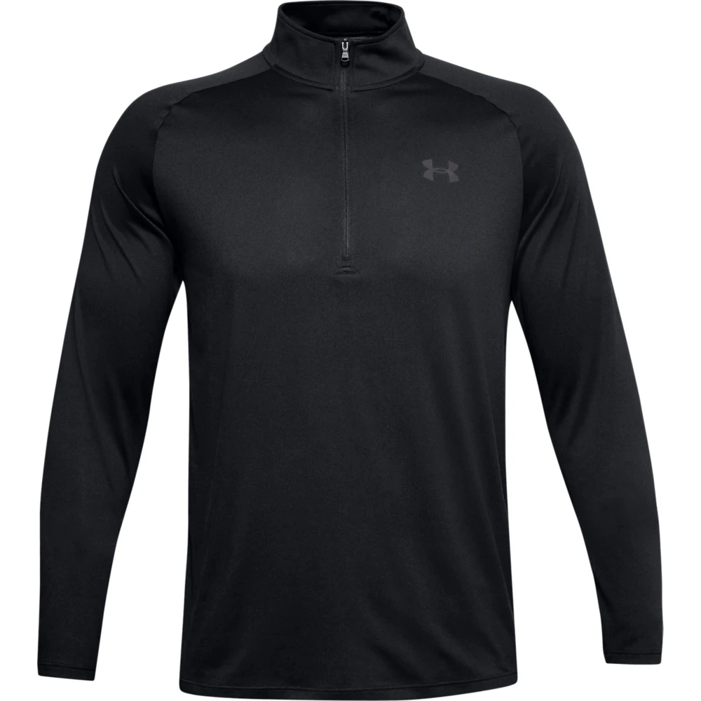 Under Armour UA Tech 2.0 1/2 Zip - Zwart - Heren 3 Under Armour UA Tech 2.0 1/2 Zip - Zwart - Heren - Afbeelding 3