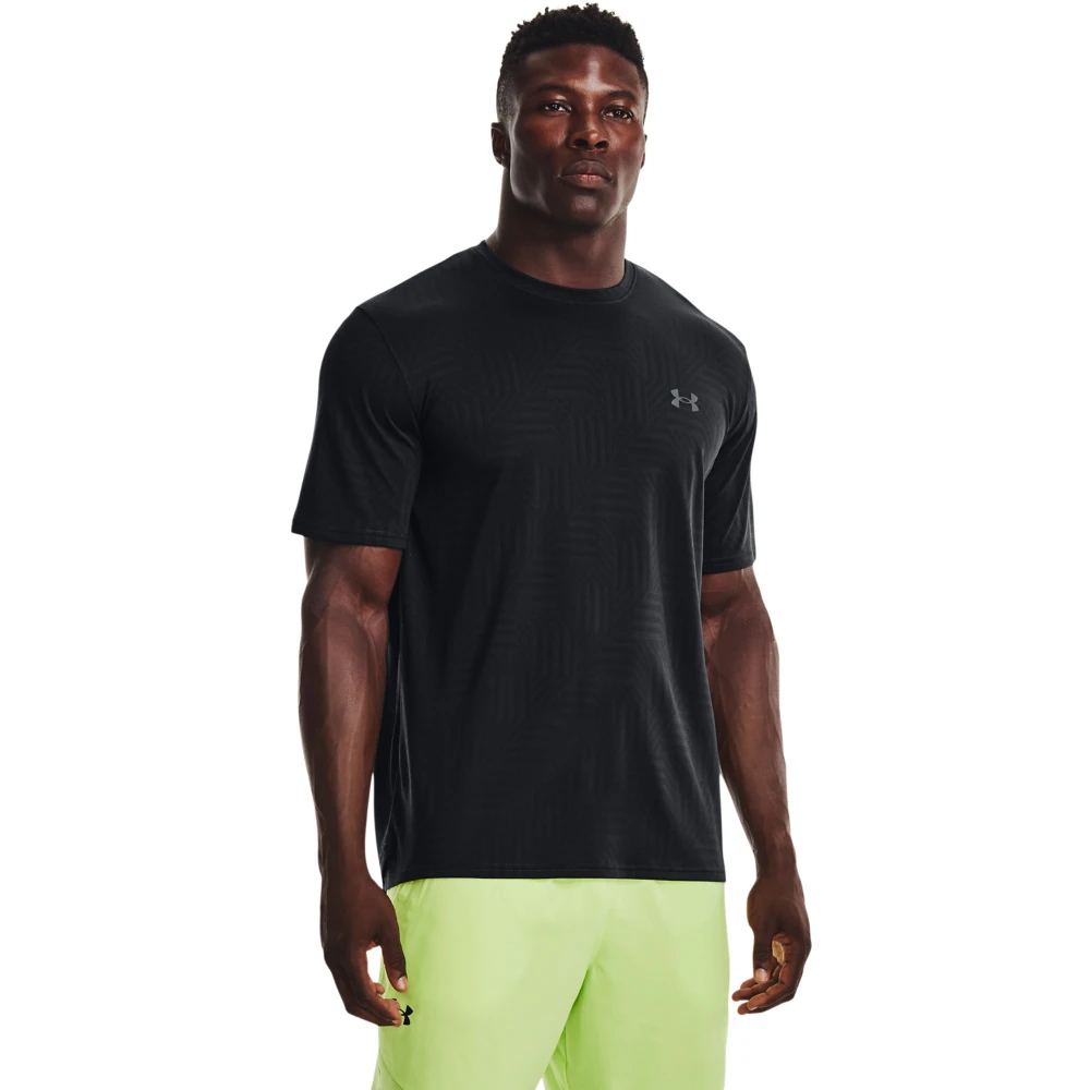 Under Armour UA Training Vent Jacq SS-Black / / Pitch Grey 1 Under Armour UA Training Vent Jacq SS-Black / / Pitch Grey