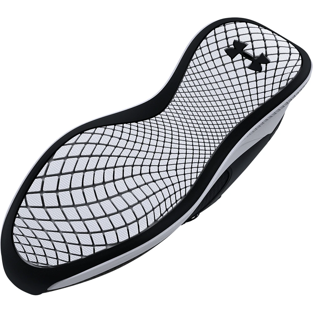 Under Armour UA W Charged Aurora 2-Black / Black / Metallic Warm Silver 4 Under Armour UA W Charged Aurora 2-Black / Black / Metallic Warm Silver - Afbeelding 4