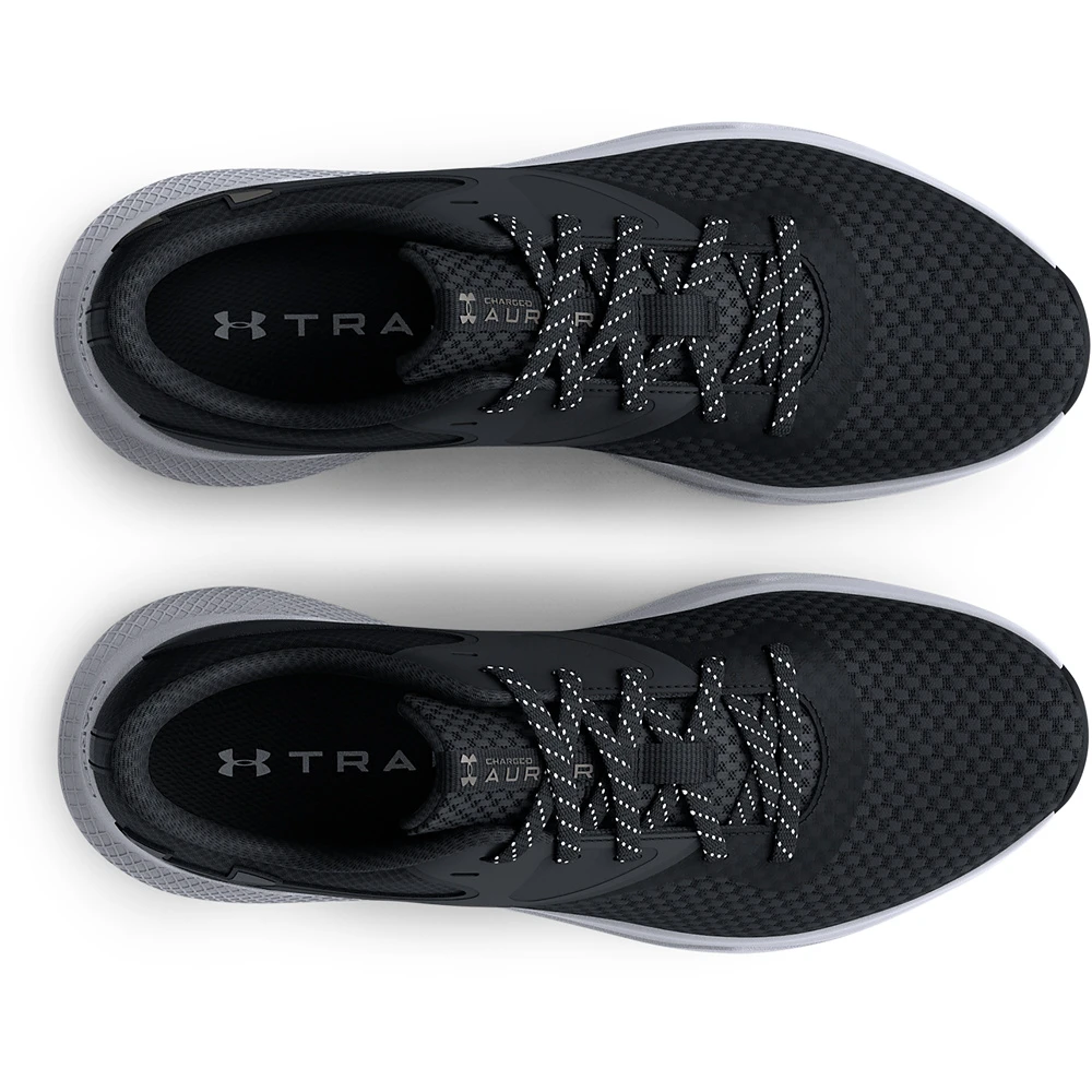 Under Armour UA W Charged Aurora 2-Black / Black / Metallic Warm Silver 5 Under Armour UA W Charged Aurora 2-Black / Black / Metallic Warm Silver - Afbeelding 5