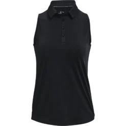 Under Armour UA Zinger Mouwloze Polo-Zwart / Zwart / Dames 8 Under Armour UA Zinger Mouwloze Polo-Zwart / Zwart / Dames -Under Armour || POIVRE BLANC || Poederbaas under armour ua zinger mouwloze polo zwart zwart d 2